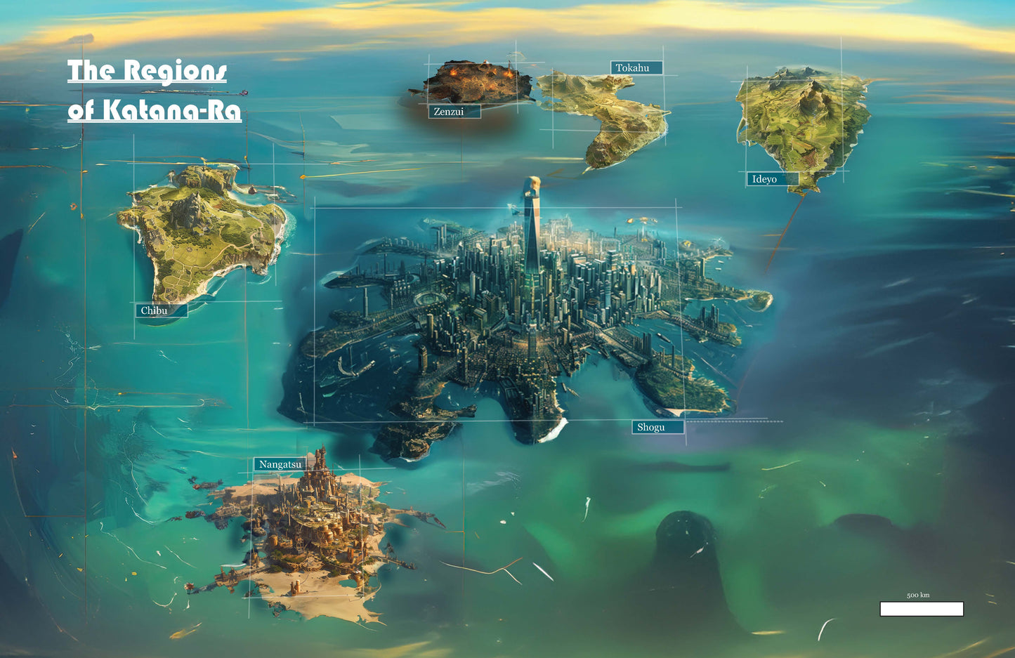 武士刀-神话世界地图(数字版)